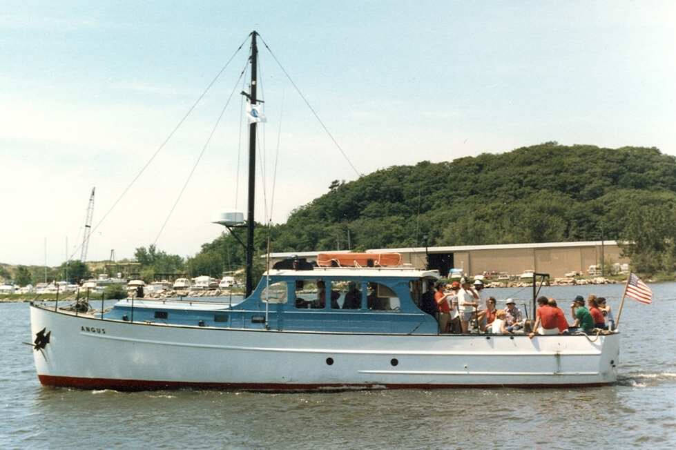 GVSU's first research vessel - the Angus.